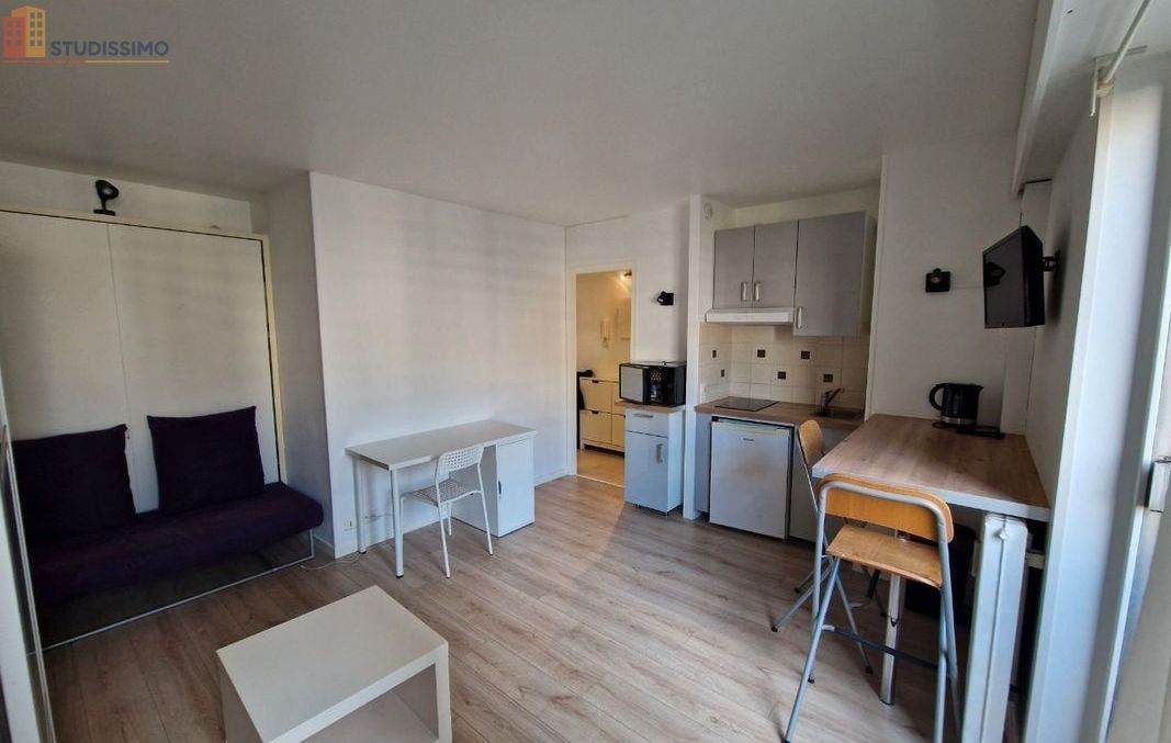 Studio meublé 23m² Paris 15e - Proche ligne M6 et RER C - Photo 2