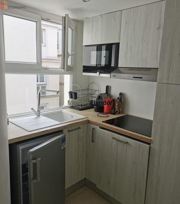 Studio meublé 26m² Paris 9e - Meublé, 4e étage - Photo 3