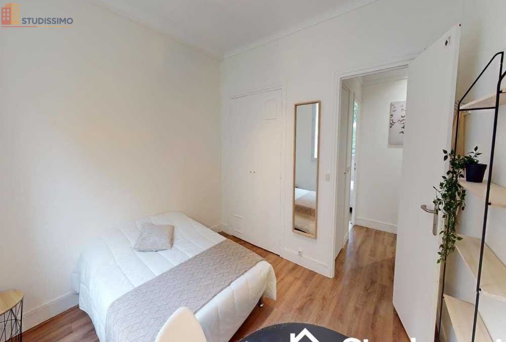 Studio meublé 13m² Paris 17e - Calme, lumineux - Photo 9