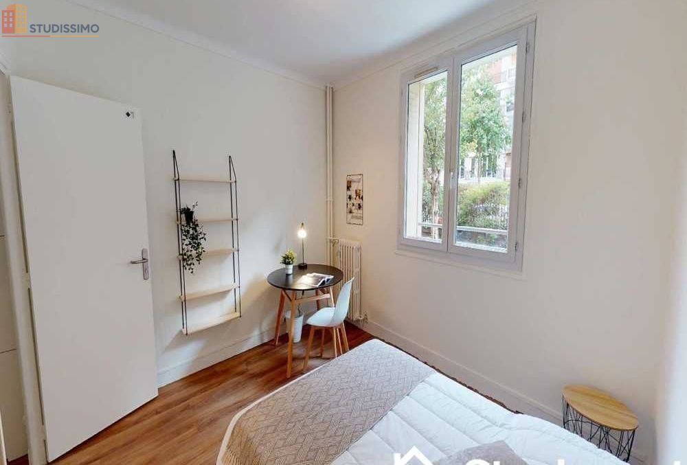Studio meublé 13m² Paris 17e - Calme, lumineux - Photo 3