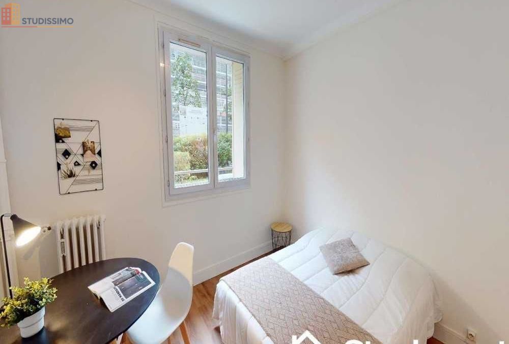 Studio meublé 13m² Paris 17e - Calme, lumineux - Photo 4