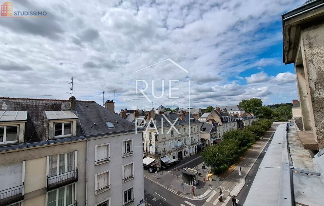 Studio 14m² Tours 37000 - Étage 3/4, lumineux - Photo 1