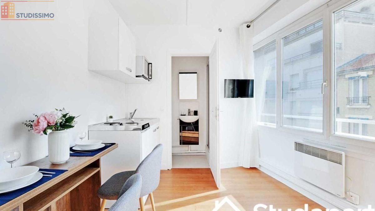 Studio meublé 13m² Paris 15e - Lumineux - Photo 2