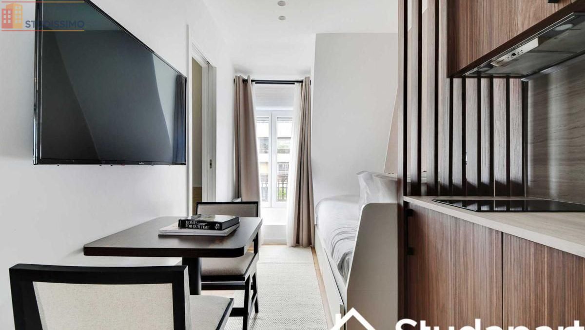 Studio meublé 11m² Paris 16e - Calme, 6e étage - Photo 3