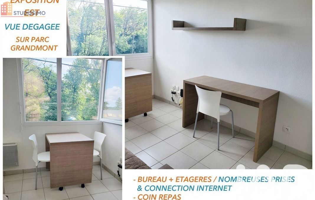 Studio 18m² Joué-lès-Tours - DPE C, 1er étage - Photo 7