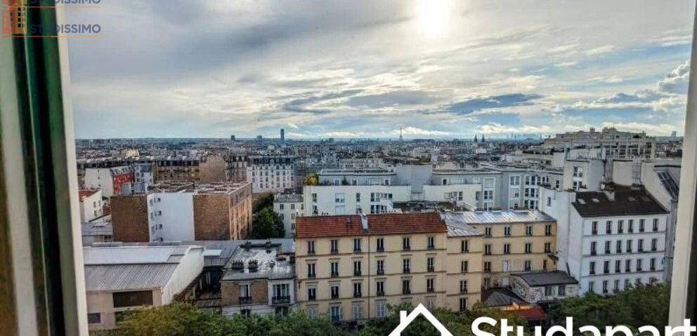 Studio meublé 10m² Paris 20e - Chambre individuelle, 9e étage - Photo 2