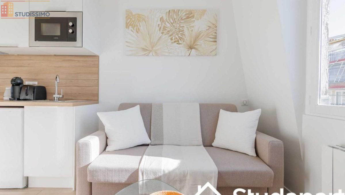 Studio meublé 10m² Paris 11e - Lumineux, étage élevé - Photo 2