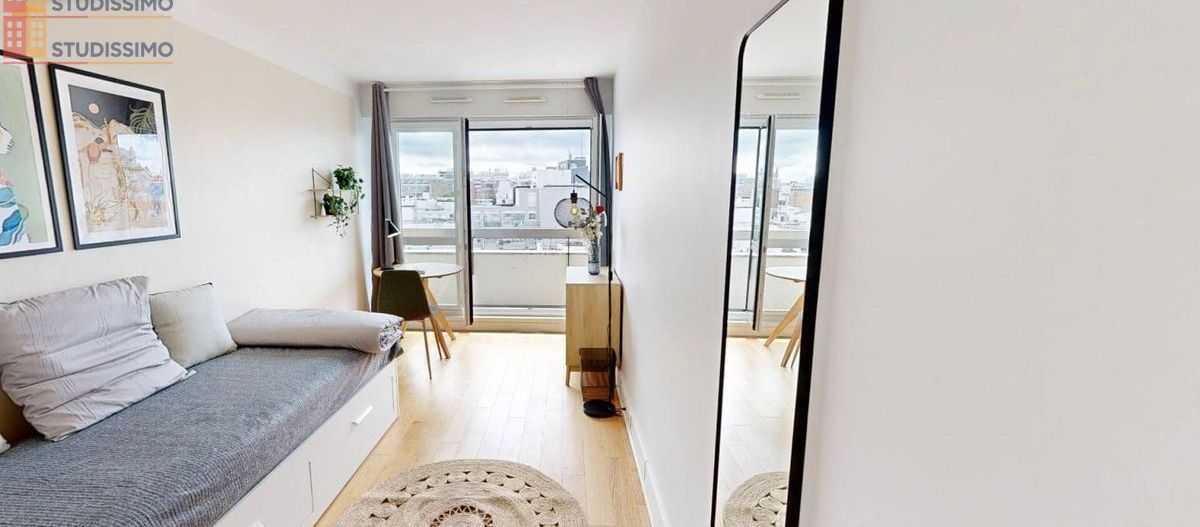 Studio meublé 11m² Paris 15e - Compact, proche commodités - Photo 4