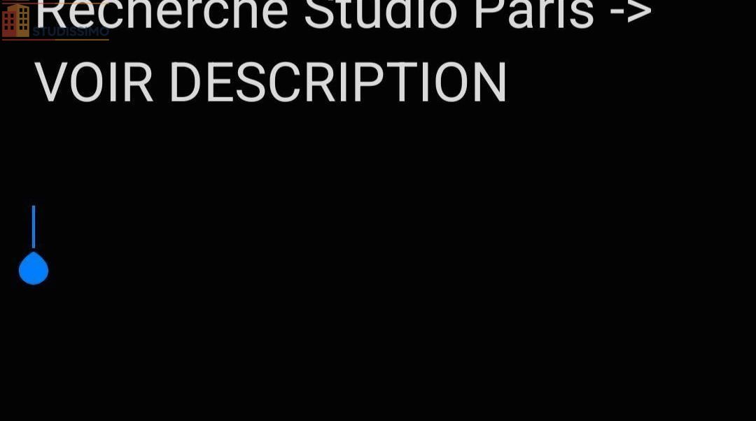 Studio à Paris
