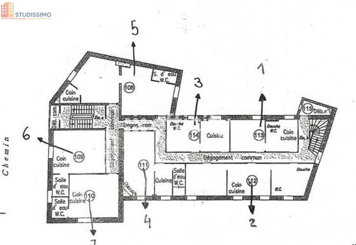 Studio 18m² Nazelles-Négron - DPE C - Photo 1