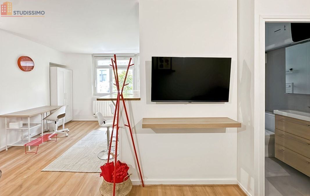Studio meublé 29m² Paris 15e - Meublé, 1 pièce - Photo 1
