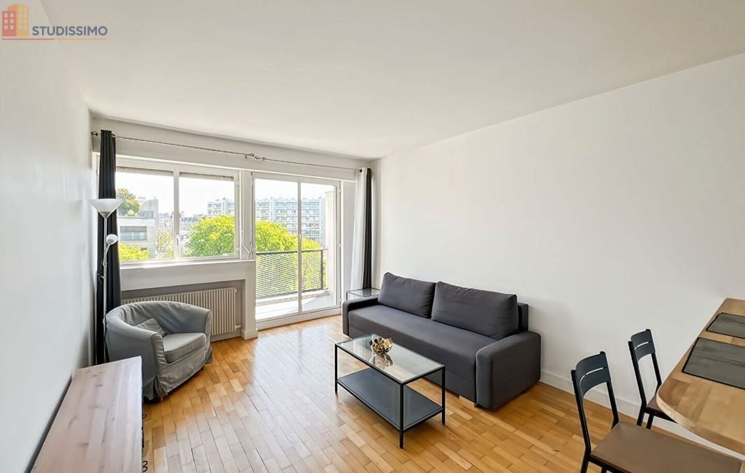 Studio meublé 32m² Paris 16e - Lumineux, étage élevé - Photo 1