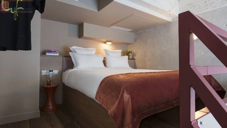 Studio meublé 24m² Paris 20e - Duplex, lumineux - Photo 2