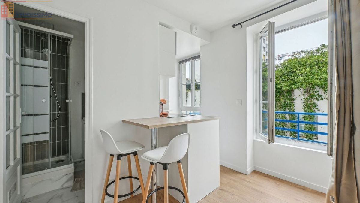 Studio meublé 26m² Paris 18e - Meublé, 2e étage - Photo 17
