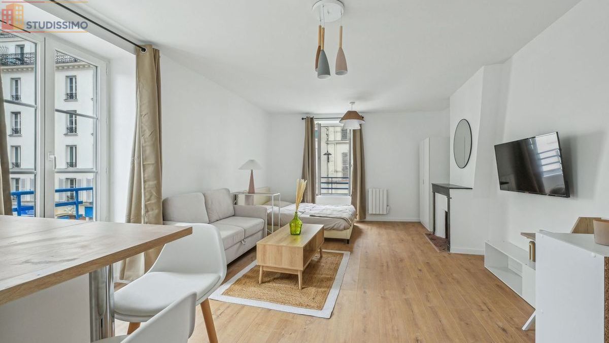 Studio meublé 26m² Paris 18e - Meublé, 2e étage - Photo 8