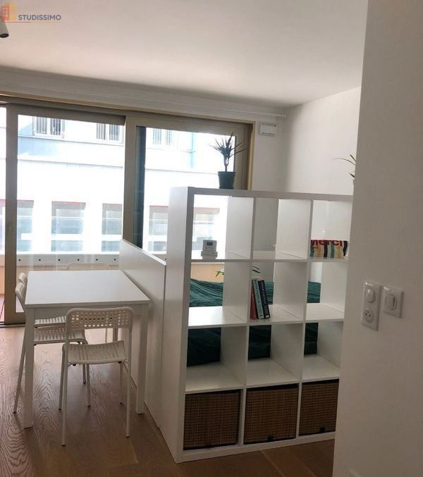 Studio meublé 32m² Paris 15e Convention - Terrasse, chauffage inclus - Photo 2