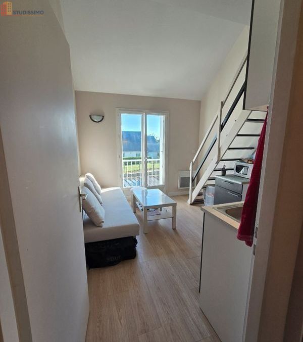 Studio 23m² Joué-lès-Tours - Duplex rénové, parking - Photo 14