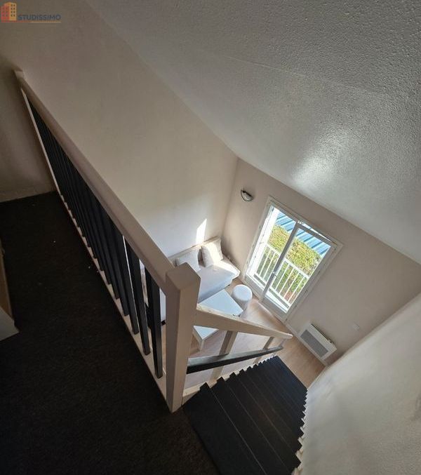 Studio 23m² Joué-lès-Tours - Duplex rénové, parking - Photo 12