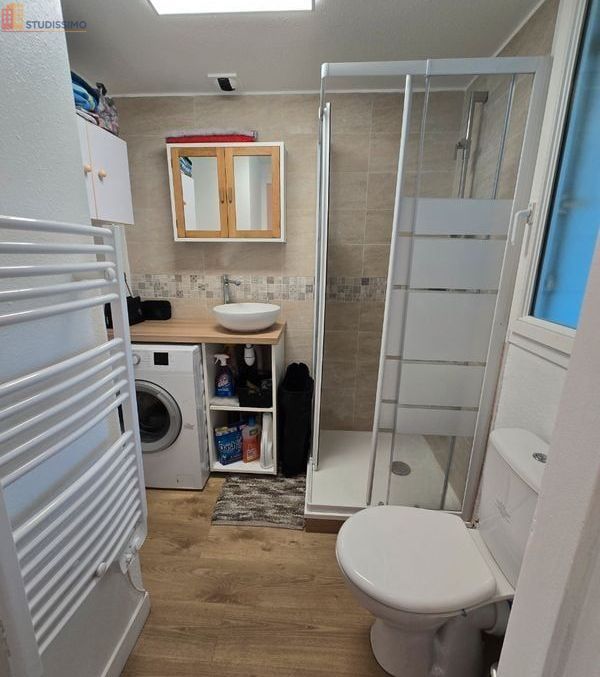 Studio 23m² Joué-lès-Tours - Duplex rénové, parking - Photo 8