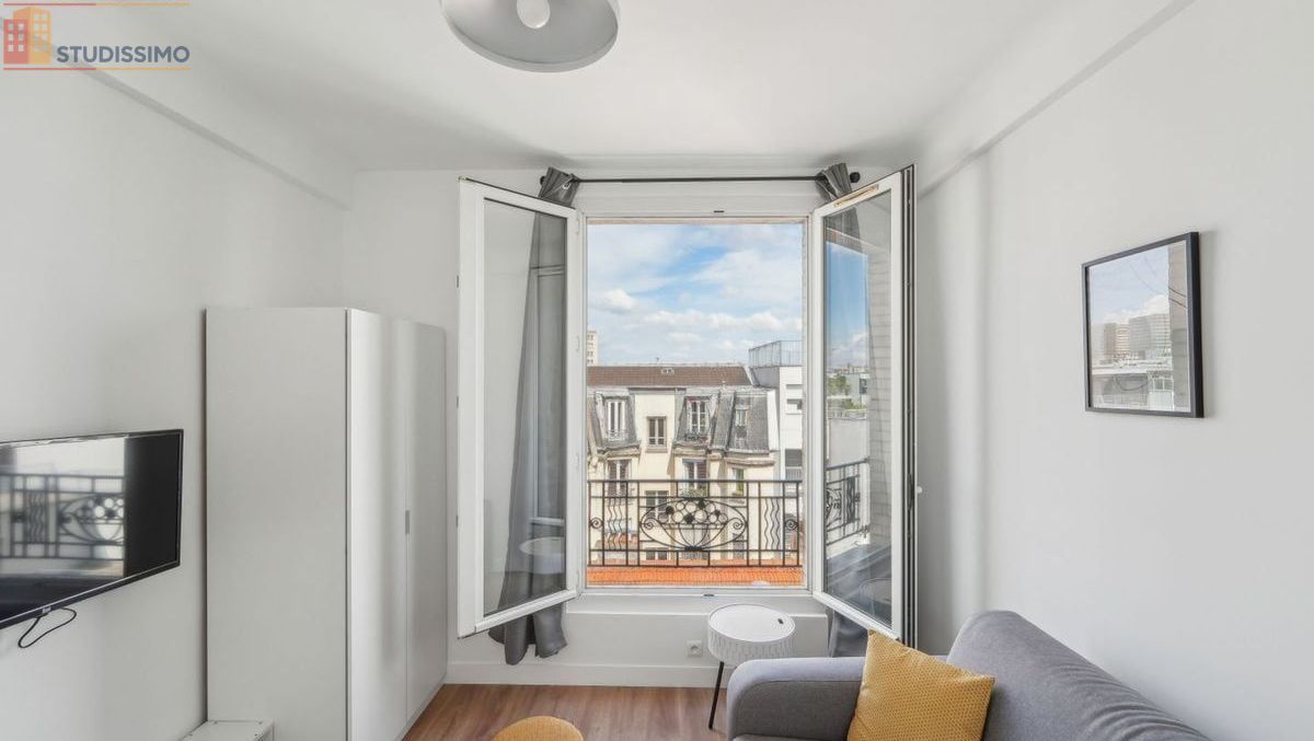 Studio meublé 21m² Paris 13e - Étage élevé, lumineux - Photo 2