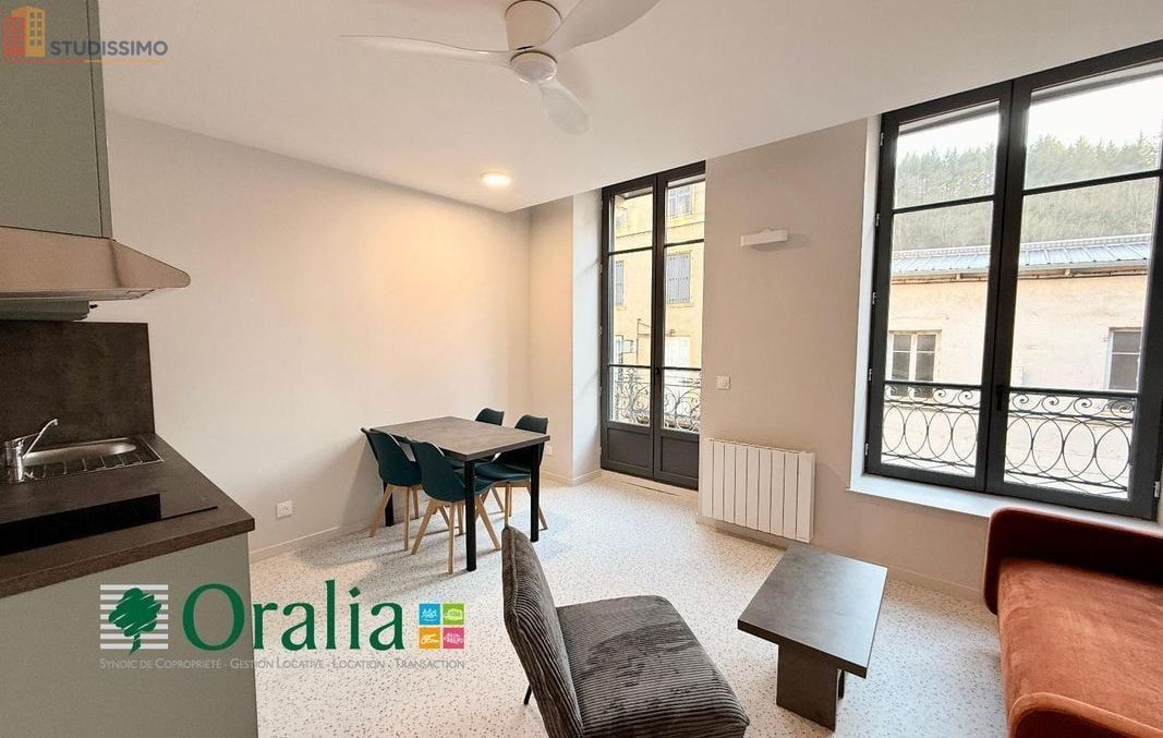 Studio meublé 26m² Tarare - Meublé, DPE C - Photo 8