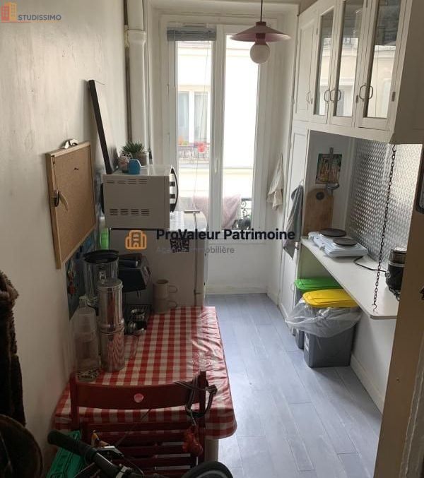 Studio meublé 23m² Paris 12e - Lumineux, 4e étage - Photo 3