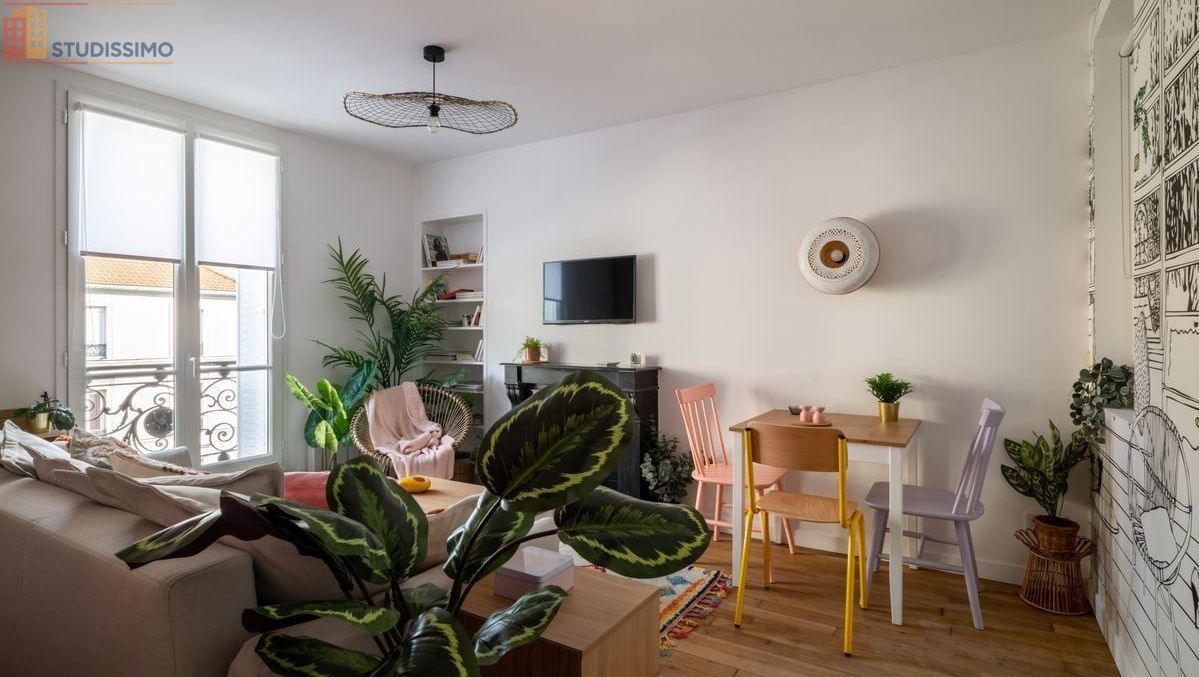 Studio meublé 28m² Paris 19e - Joli, décoré - Photo 6