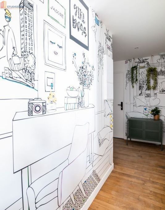 Studio meublé 28m² Paris 19e - Joli, décoré - Photo 3