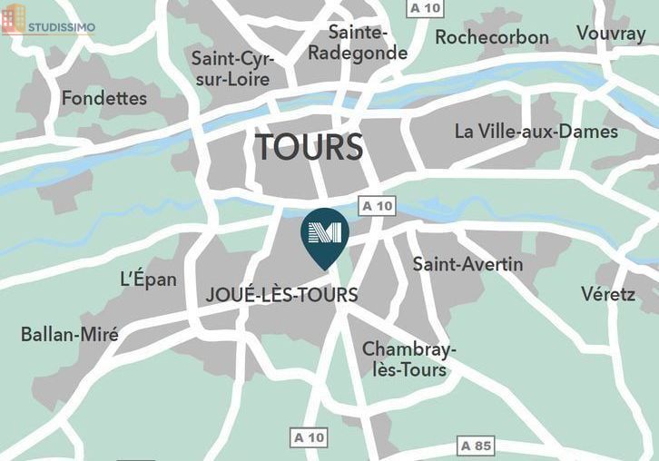 Studio 17m² Joué-lès-Tours - Verdéa - Photo 5