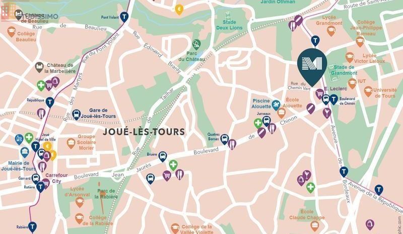 Studio 17m² Joué-lès-Tours - Verdéa - Photo 3