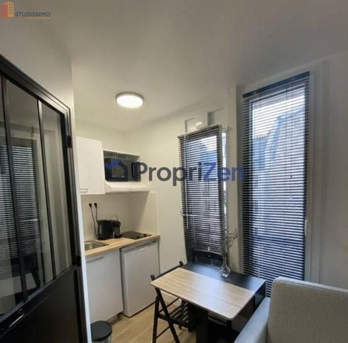 Studio meublé 12m² Paris 15e - Meublé, 5e étage - Photo 3