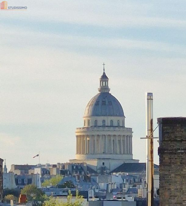 Studio 24m² Paris 13e - Vue Panthéon, meublé - Photo 1