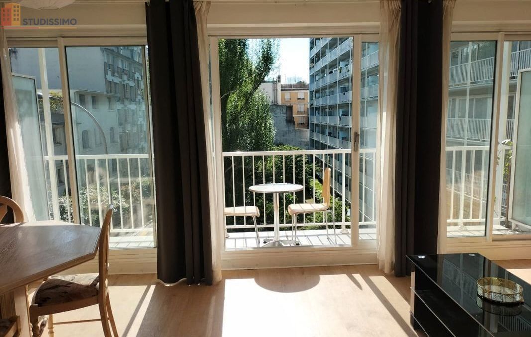 Studio 25m² Paris 19e - Lumineux, terrasse - Photo 1