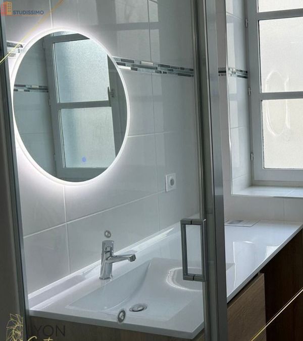 Studio meublé 48m² Lyon 4e - Lumineux, étage 3 - Photo 2