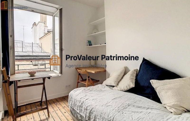 Studio meublé 15m² Paris 10e - Dernier étage, lumineux - Photo 9