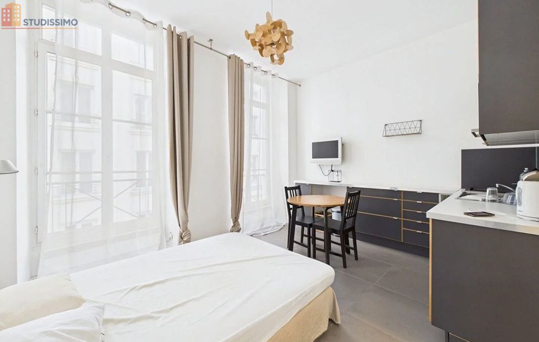 Studio meublé 21m² Paris 2e - Meublé, 2e étage - Photo 7