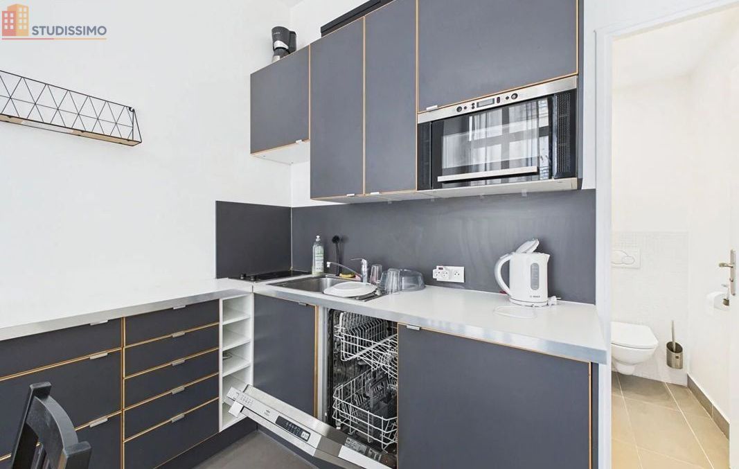 Studio meublé 21m² Paris 2e - Meublé, 2e étage - Photo 1
