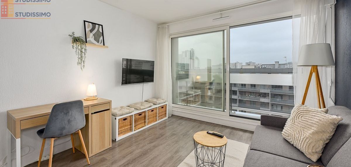 Studio meublé 29m² Paris 15e - Étage élevé, lumineux - Photo 6
