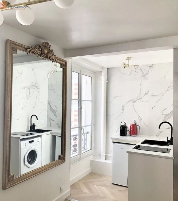 Studio meublé 25m² Paris 18e - Meublé, 3e étage - Photo 9
