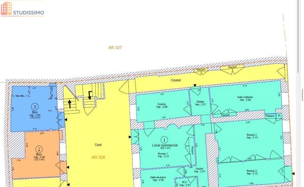 Studio 28m² Poligny - - Photo 5