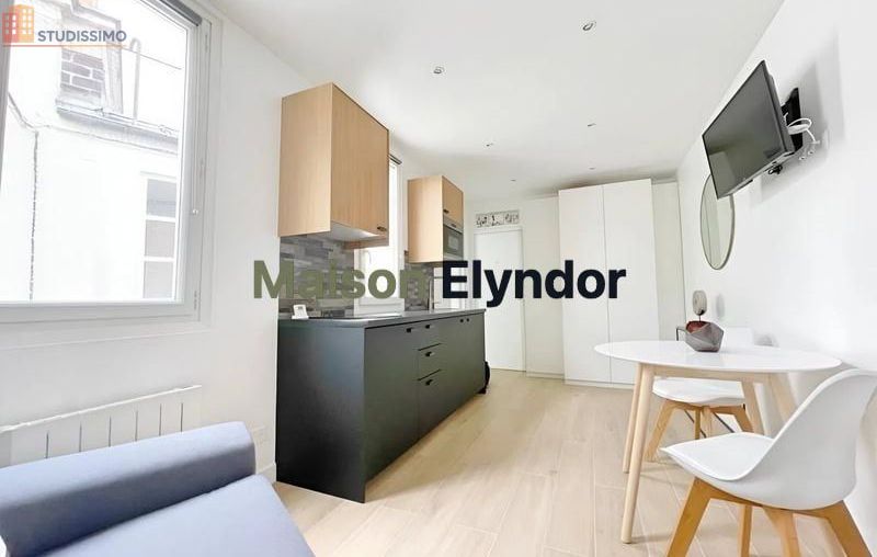 Studio meublé 19m² Paris 17e - Dernier étage, lumineux - Photo 3