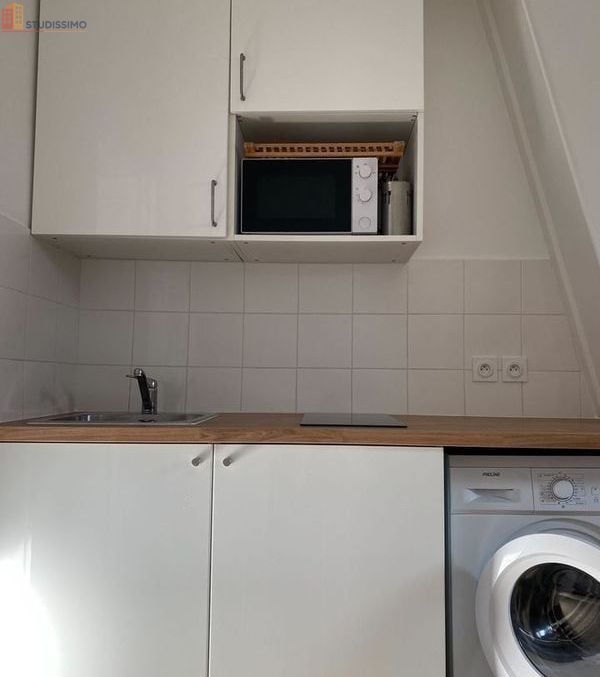 Studio 17m² Paris 9e - Meublé, lumineux - Photo 1