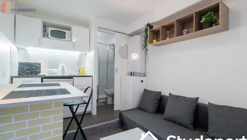 Studio meublé 13m² Paris 18e - Compact, lumineux - Photo 2