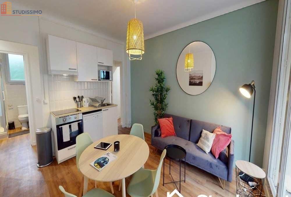 Studio meublé 9m² Paris 17e - Calme, lumineux - Photo 1