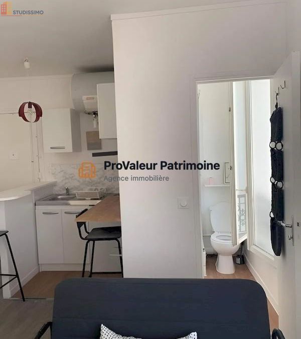 Studio meublé 21m² Paris 10e - Lumineux, dernier étage - Photo 14
