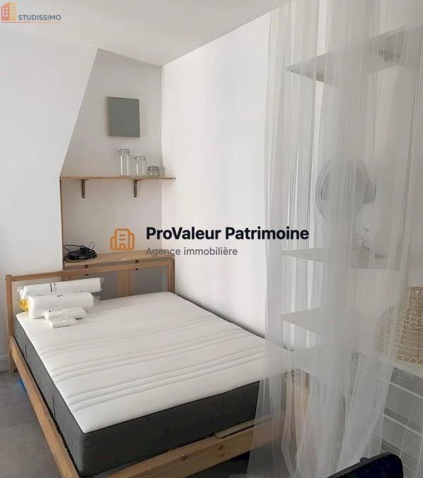 Studio meublé 21m² Paris 10e - Lumineux, dernier étage - Photo 8