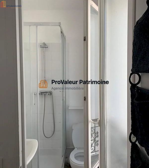 Studio meublé 21m² Paris 10e - Lumineux, dernier étage - Photo 3