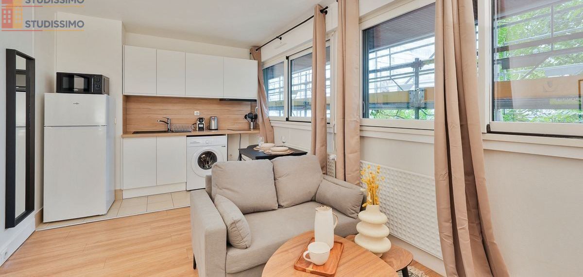 Studio meublé 23m² Paris 15e - Meublé, 1er étage - Photo 5