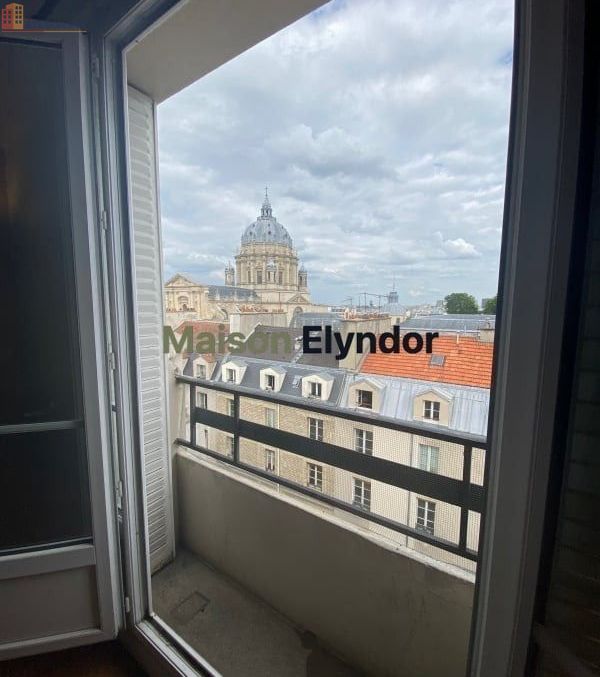 Studio meublé 27m² Paris 5e - Étage élevé, lumineux - Photo 3