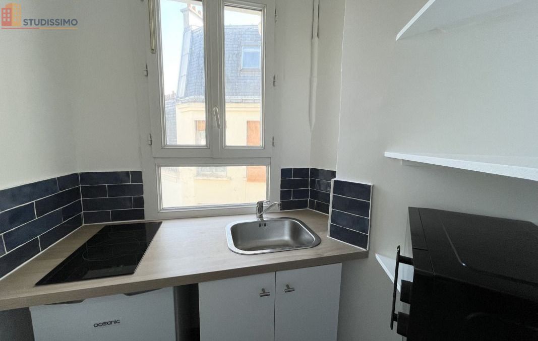 Studio meublé 17m² Paris 18e - Meublé, 5e étage - Photo 3